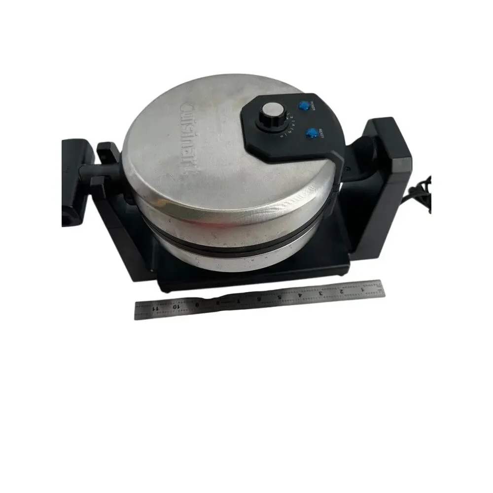 Cuisinart WAF-F10 Belgian Waffle Maker Rotating Flip Nonstick Stainless 1000W
